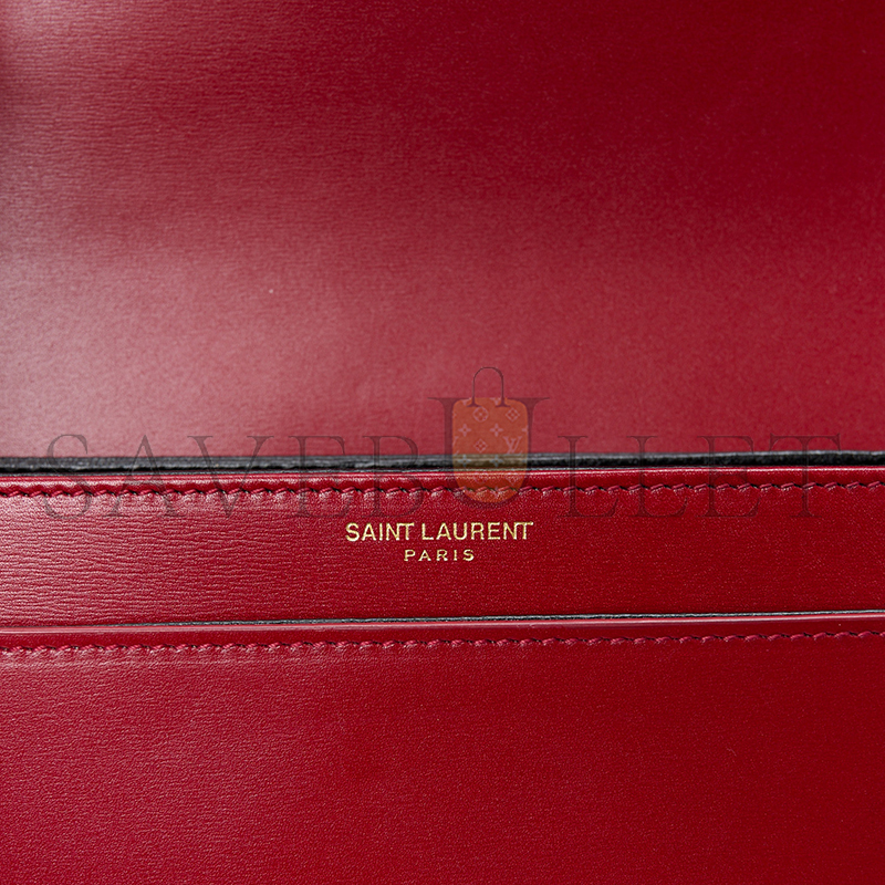 y*l solferino medium satchel in box Sa**t Lau*nt 6343050sx0w6008 (23*16*6cm)